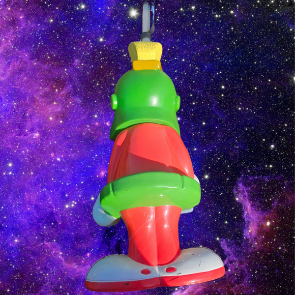 1996 Space Jam Marvin the Martian tumbler cup with straw. - Picture 2 of 6